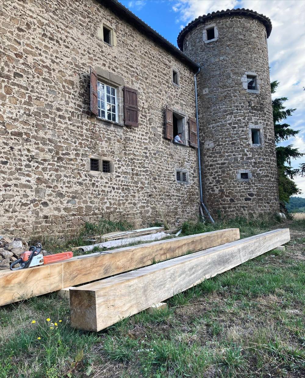 Restauration de bâtiments anciens à Bretoncelles